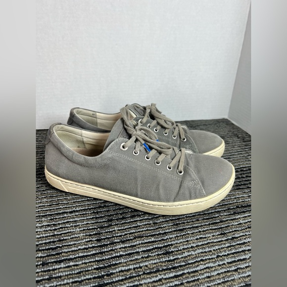 Birkenstock Shoes - Birkenstock gray canvas sneakers-Size 40-US 9